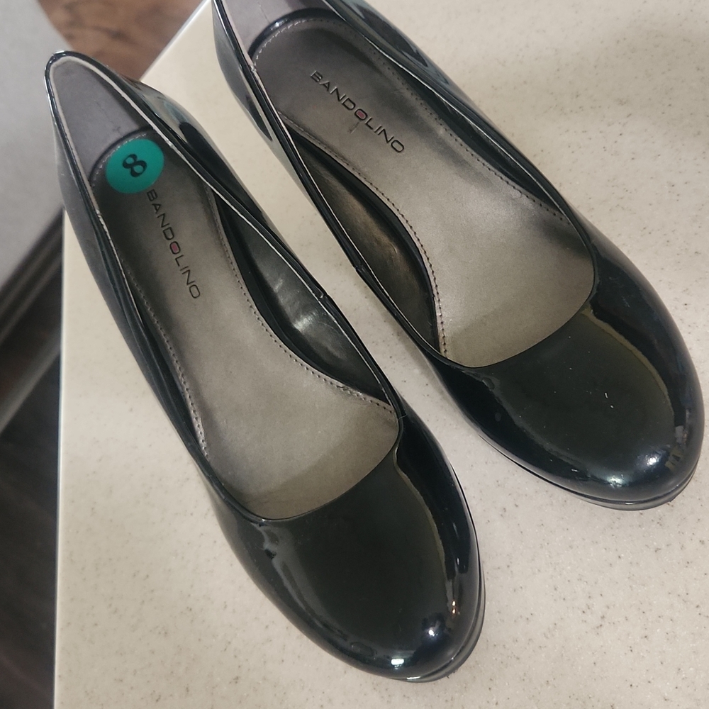 Bandolino Patent Black High heels